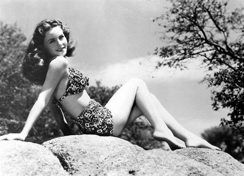 Jeanne Crain in a bikini