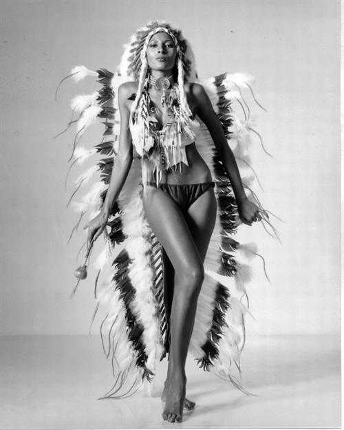 Pam Grier in a bikini