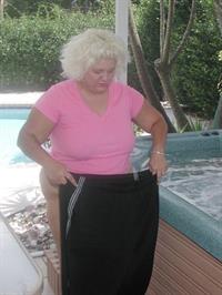 Swimming in lingerie