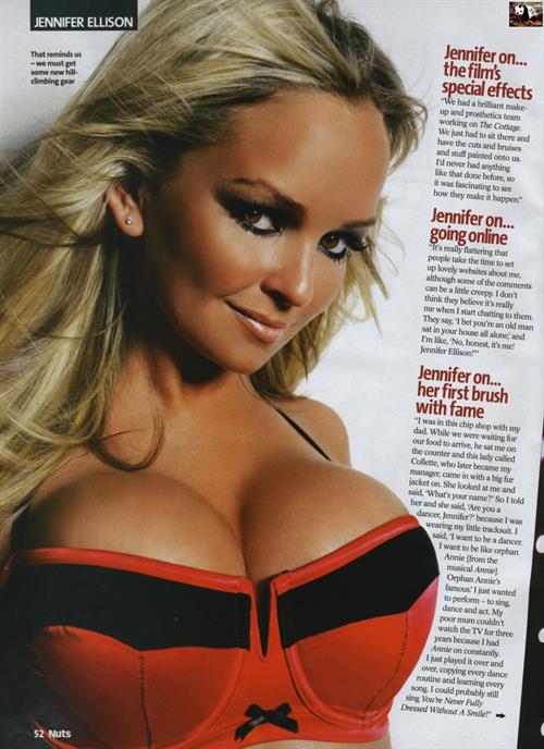 Jennifer Ellison in lingerie
