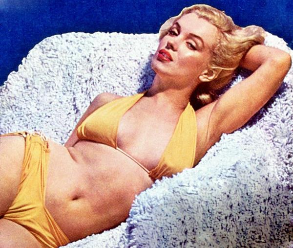 Marilyn Monroe in a bikini