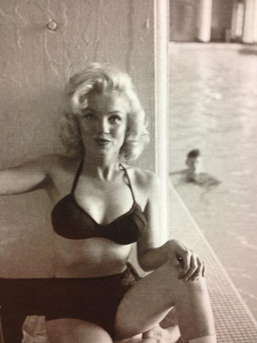 Marilyn Monroe in a bikini