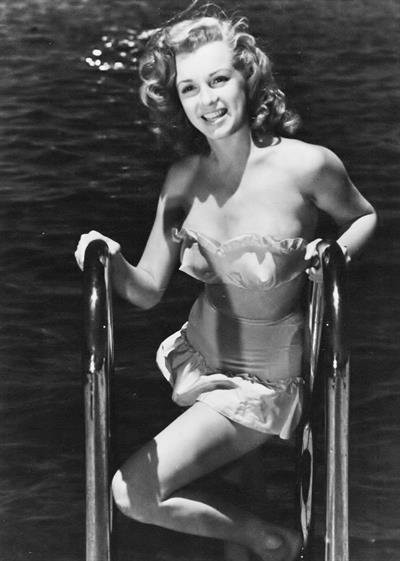 Marilyn Monroe in a bikini