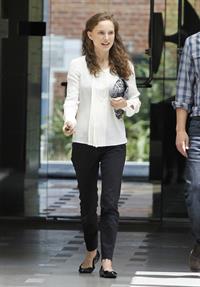 Natalie Portman - Exits an office building in Beverly Hills - August 10, 2012