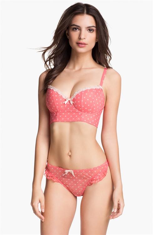 Emily Ratajkowski in lingerie