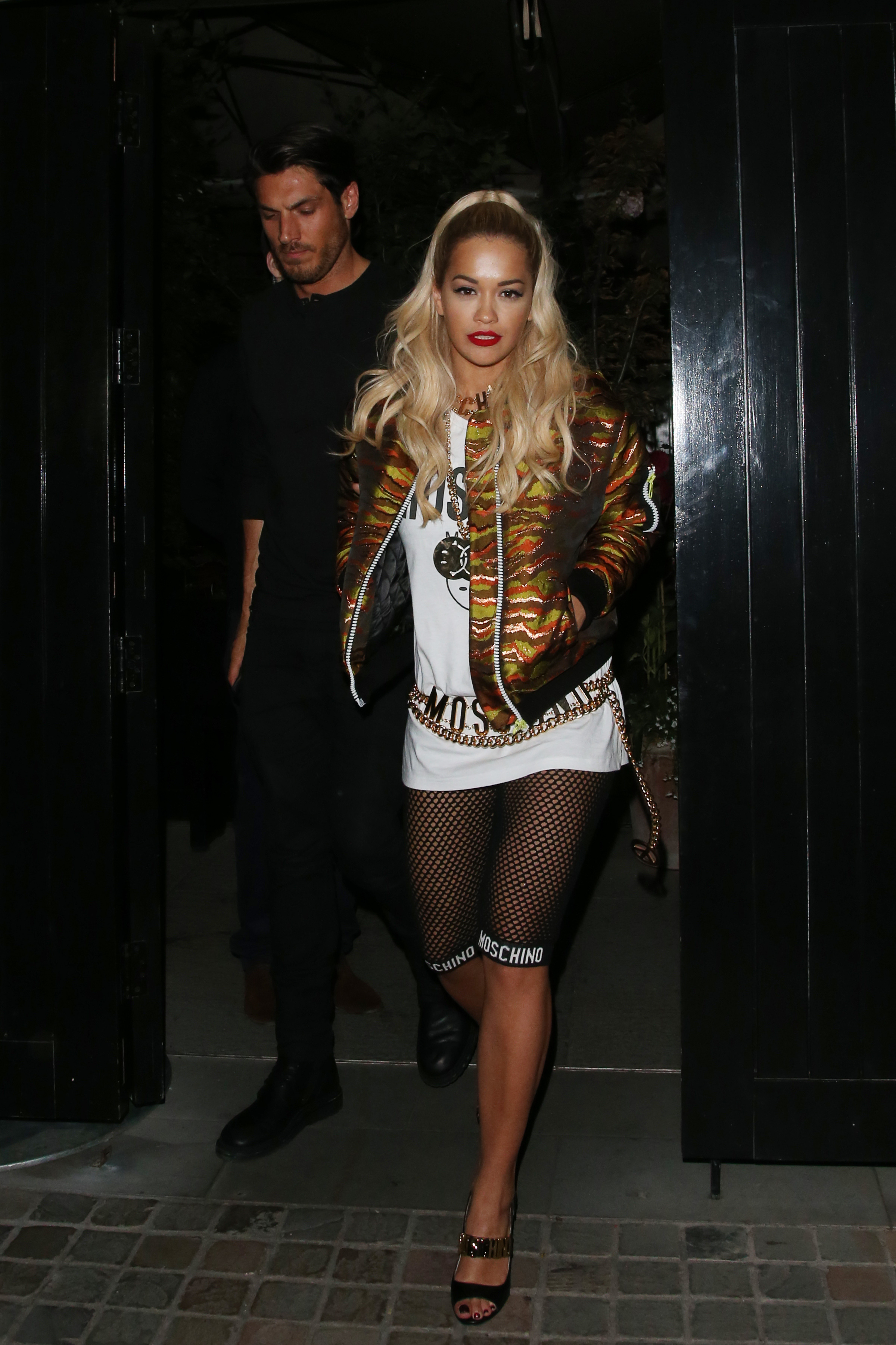 Rita Ora at the Chiltern Firehouse in central London, June 21, 2014