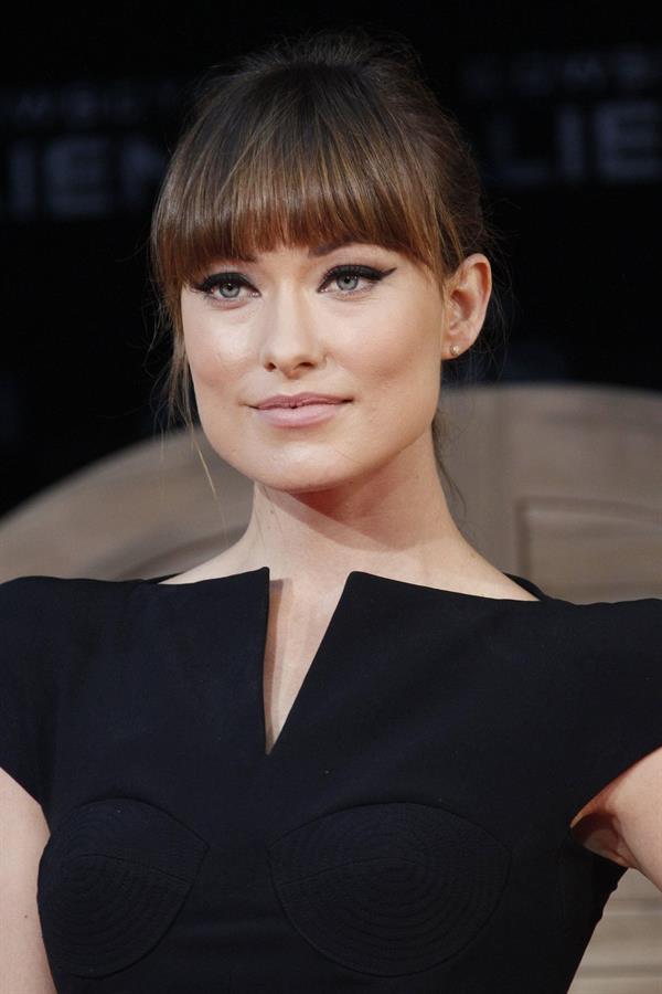 Olivia Wilde attends the Berlin premiere of Cowboys and Aliens on August 8, 2011 