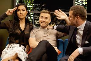 Nicole Scherzinger At The Jonathan Ross Show in London - October 4, 2012 