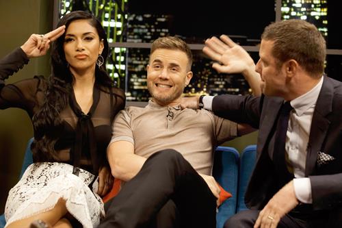 Nicole Scherzinger At The Jonathan Ross Show in London - October 4, 2012