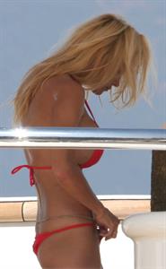Pamela Anderson in a bikini